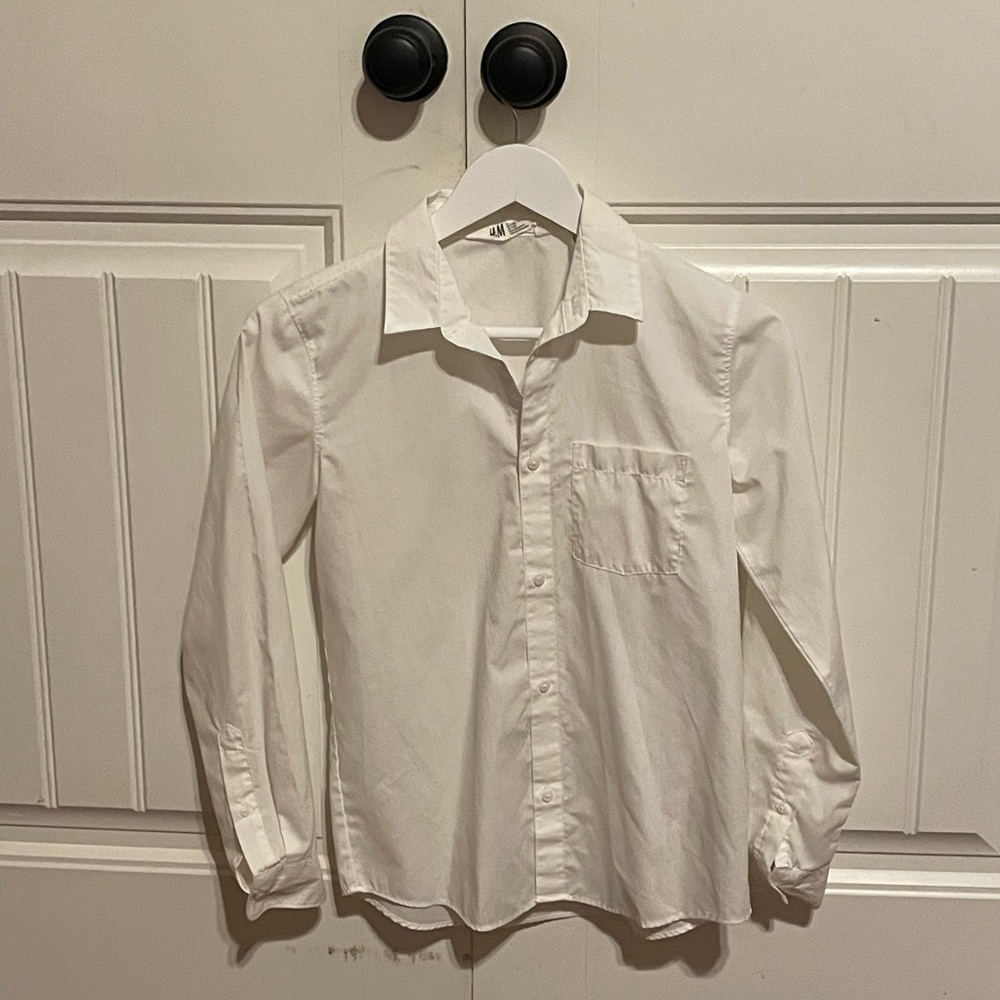 Kids Classic White Shirt